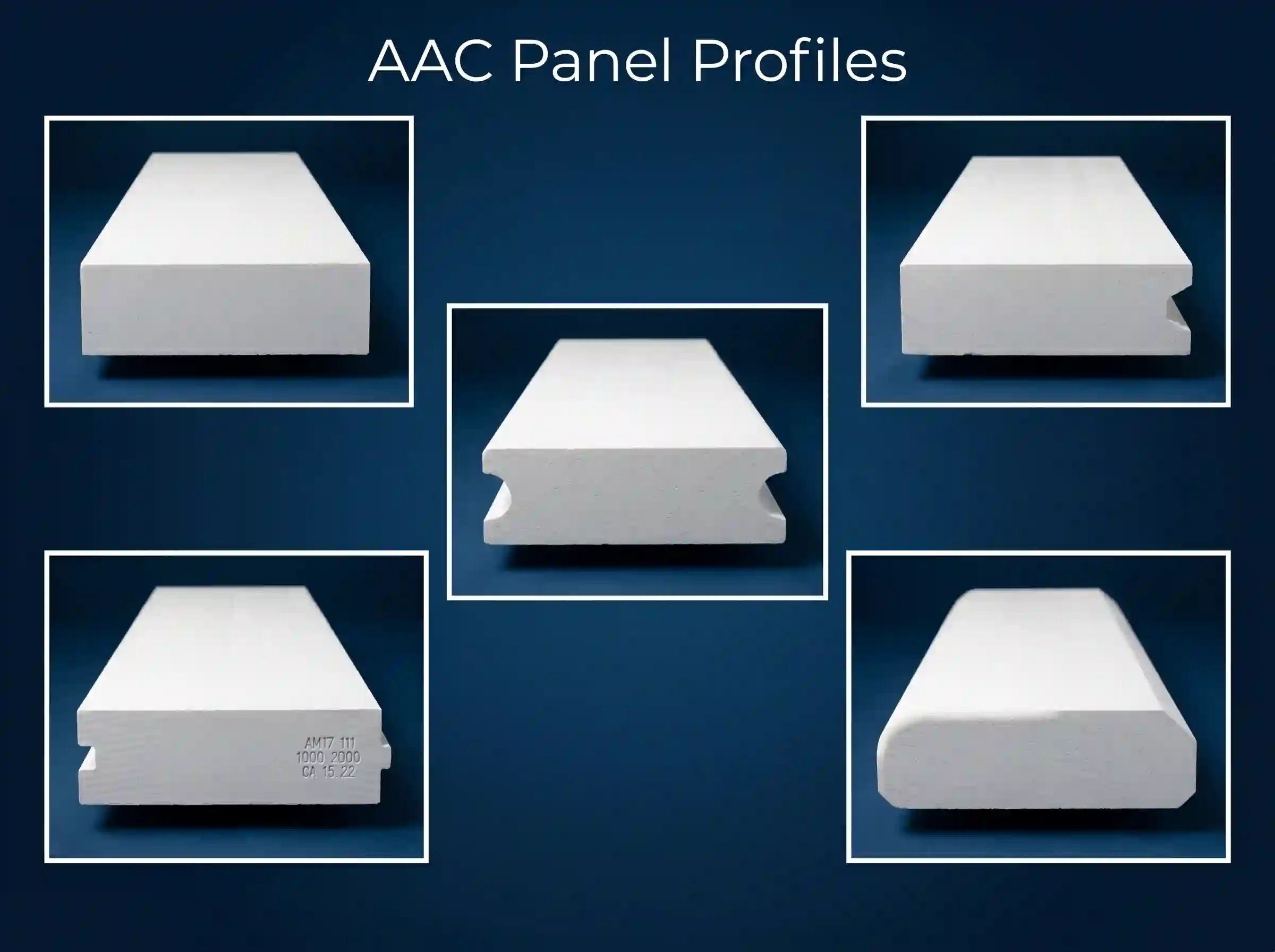 AAC panel profiles