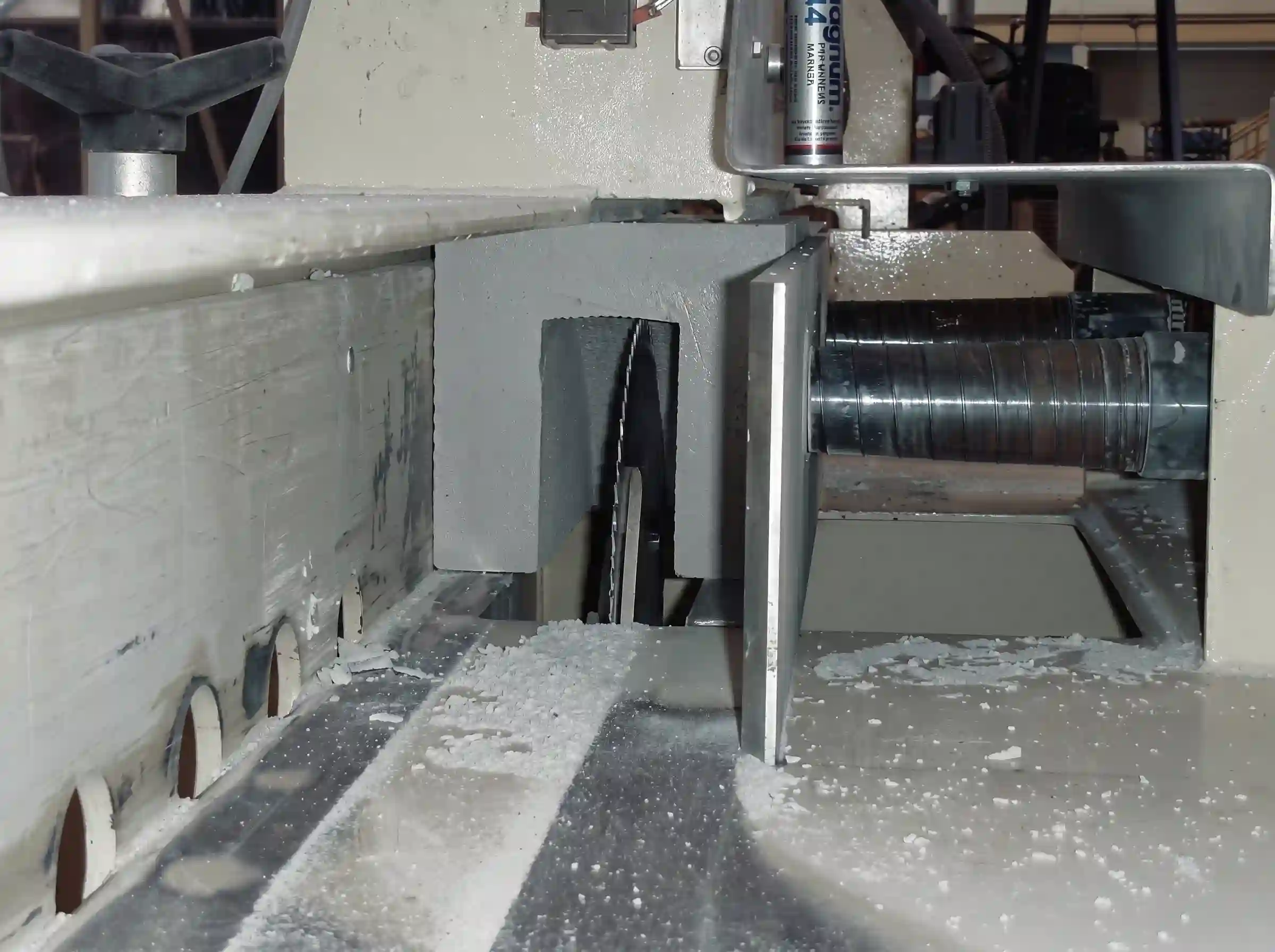 AAC U-block cutting machine front view