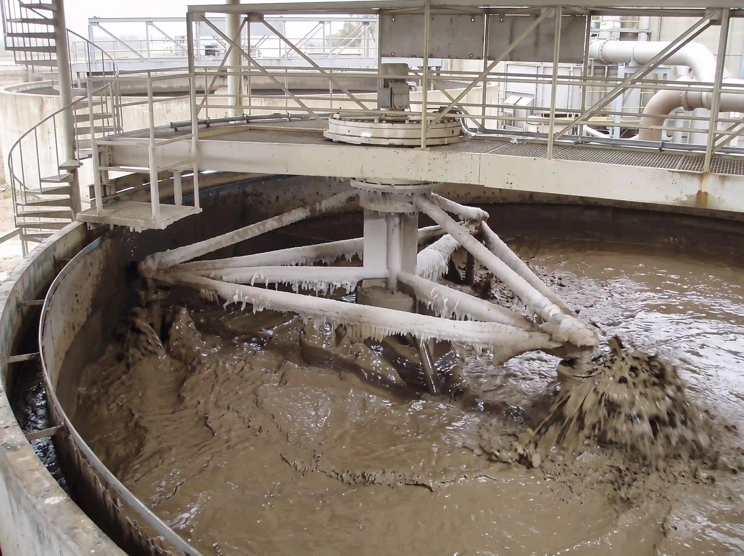Sand slurry tank agitator machinery