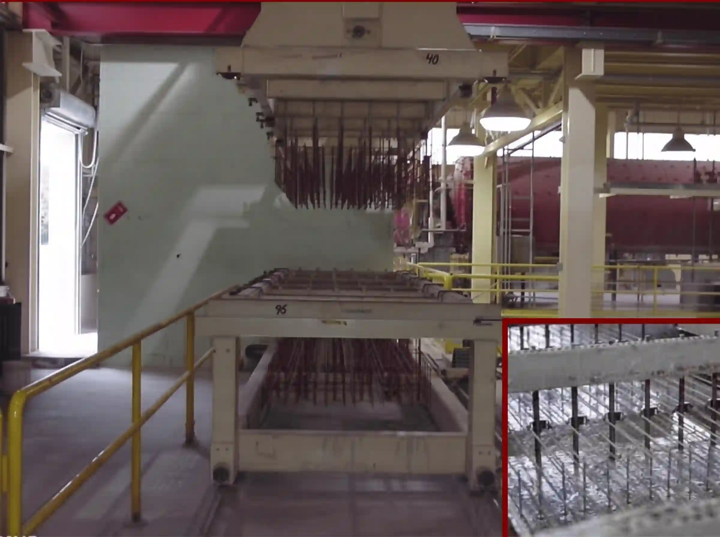 Steel cages for reinforced AAC panels